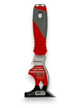 תמונה של שפכטל נירוסטה רב תכליתי עם ידית מצופה גומי 10 ב 1