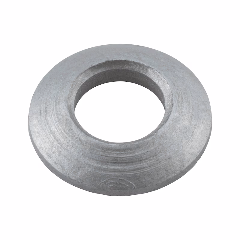 תמונה של דיסקית (שייבה) Flake zinc silver קונית DIN 6319 מידה M12
